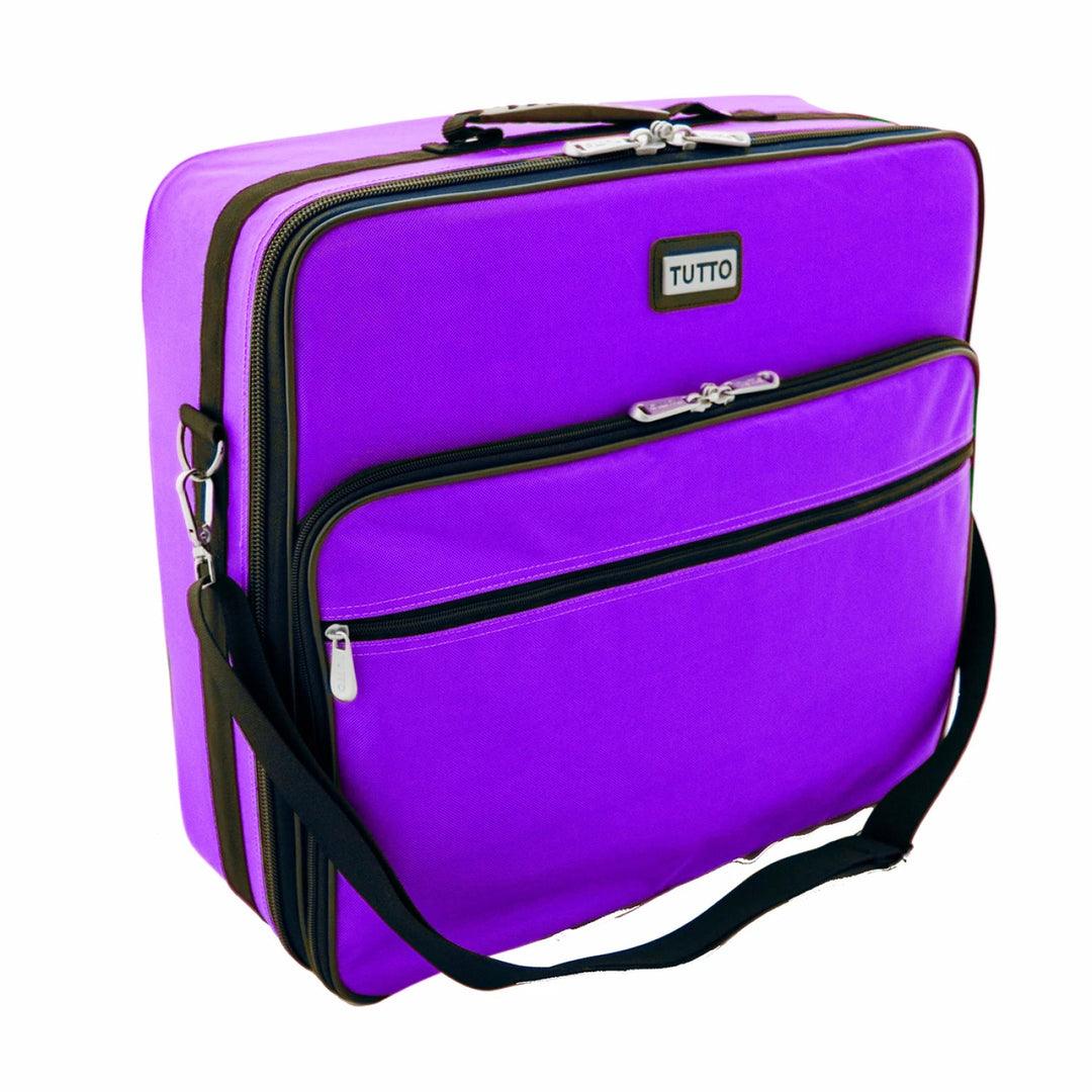 Tutto Embroidery Bag 19" - Purple (6219PEM) - Maple Leaf Quilting Company Ltd.