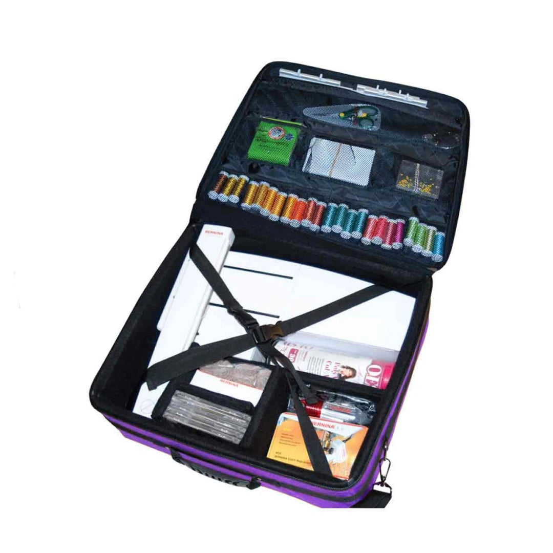 Tutto Embroidery Bag 19" - Purple (6219PEM) - Maple Leaf Quilting Company Ltd.