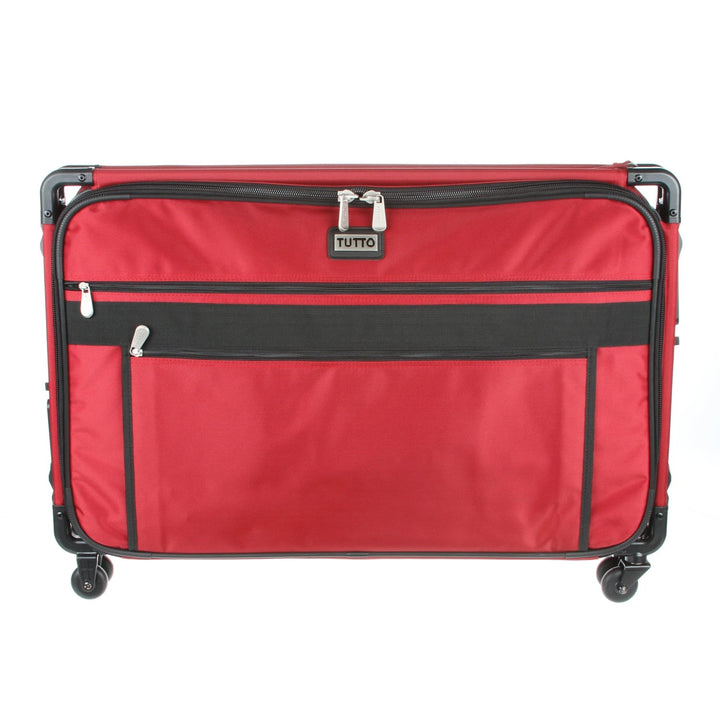 Tutto - Sewing Machine Case On Wheels 2XL 28" - Cherry Red (9228CMA - 2X) - Maple Leaf Quilting Company Ltd.