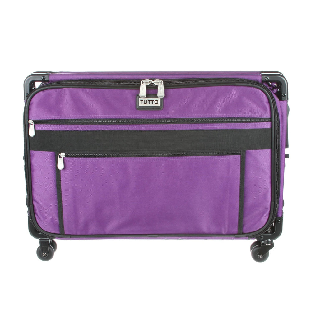 Tutto - Sewing Machine Case On Wheels Extra Large 24" - Purple (9224PMA-1X) - Maple Leaf Quilting Company Ltd.