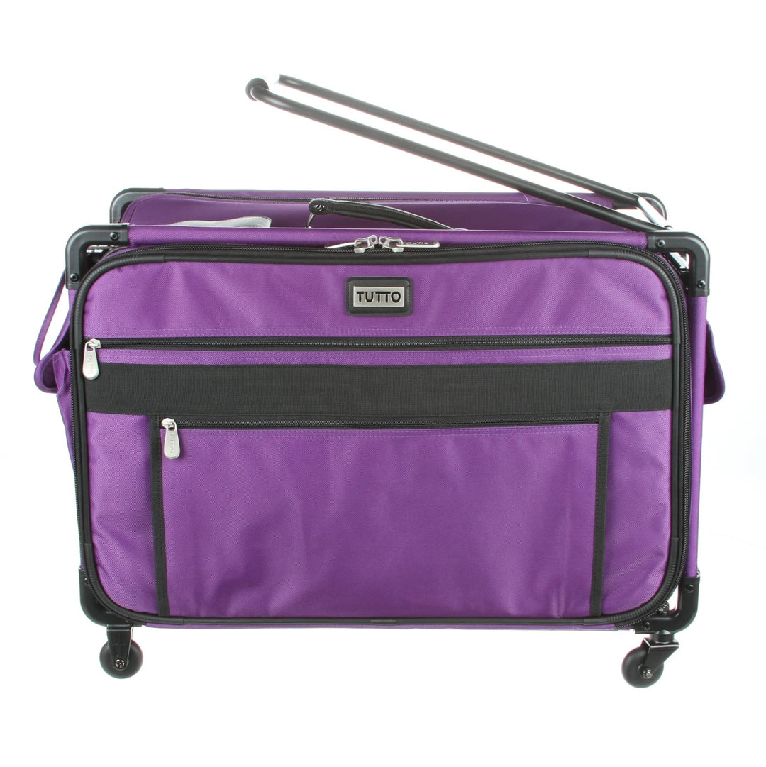 Tutto - Sewing Machine Case On Wheels Extra Large 24" - Purple (9224PMA-1X) - Maple Leaf Quilting Company Ltd.