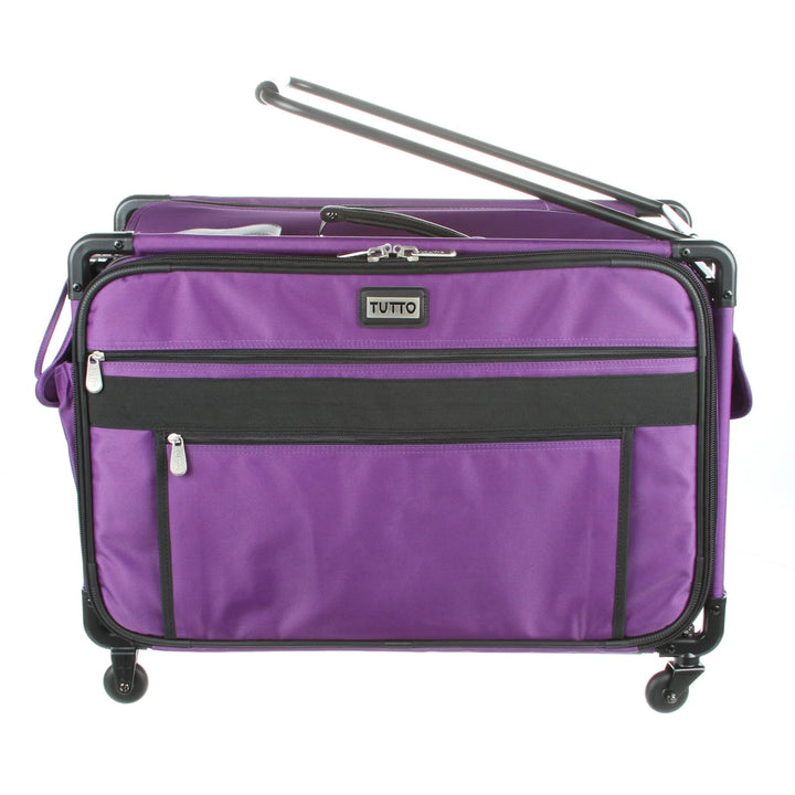 Tutto - Sewing Machine Case On Wheels Extra Large 24" - Purple (9224PMA-1X) - Maple Leaf Quilting Company Ltd.