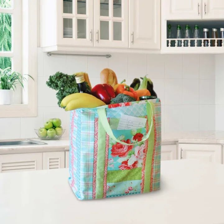 Utility Shopper Totes Quilt - As - You - Go Kit (3 Pack) - Maple Leaf Quilting Company Ltd.