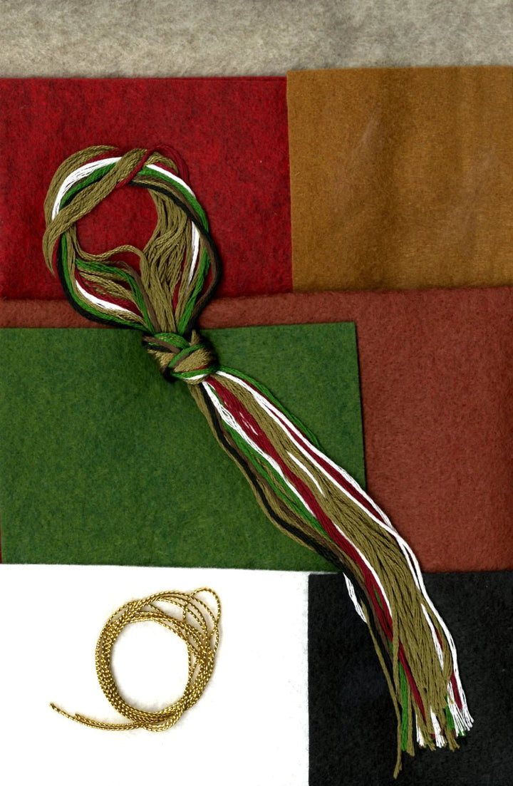 Warm Feet Ornaments Kit (K0513) - Maple Leaf Quilting Company Ltd.