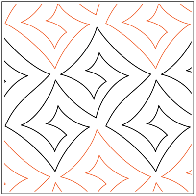 Wasabi - 8.5" Paper Pantograph - Maple Leaf Quilting Company Ltd.