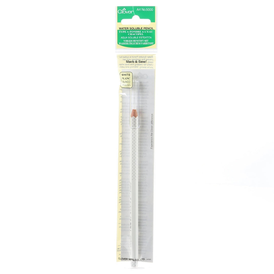 Water Soluble Pencil White - Maple Leaf Quilting Company Ltd.