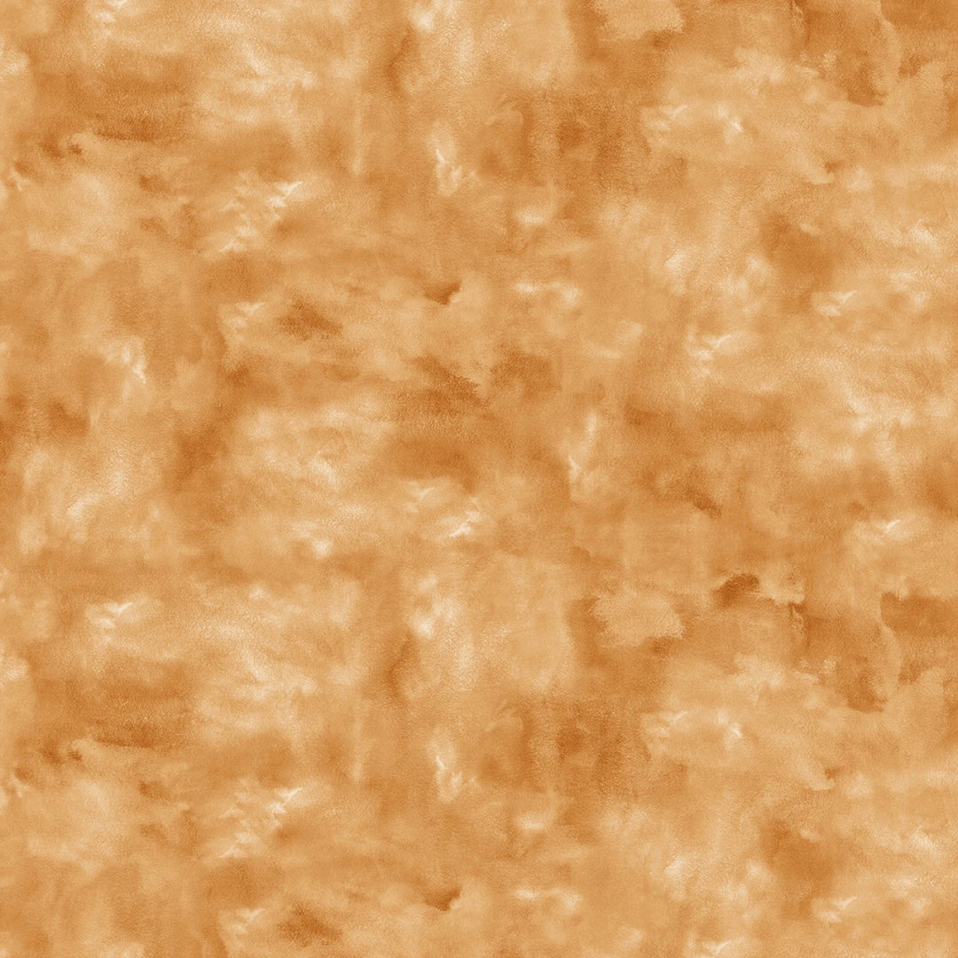 Watercolour Tones - Earth Orange | 108” Cotton (CSTW5929 - LZ) - Sold in UNITS of 1/4 metre - Maple Leaf Quilting Company Ltd.