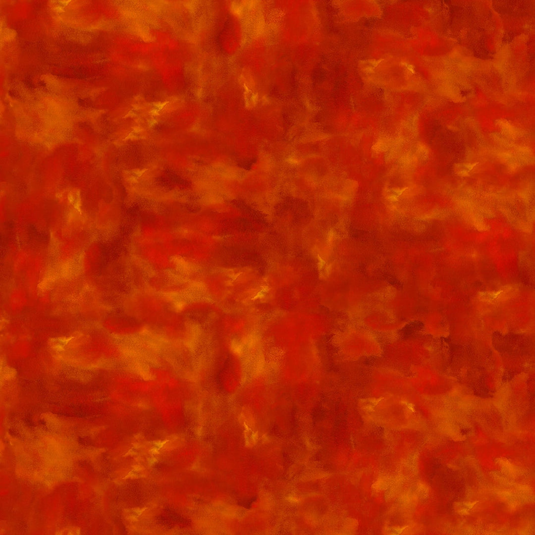 Watercolour Tones - Red/Orange | 108” Cotton (CSTW5929 - RO) - Sold in UNITS of 1/4 metre - Maple Leaf Quilting Company Ltd.