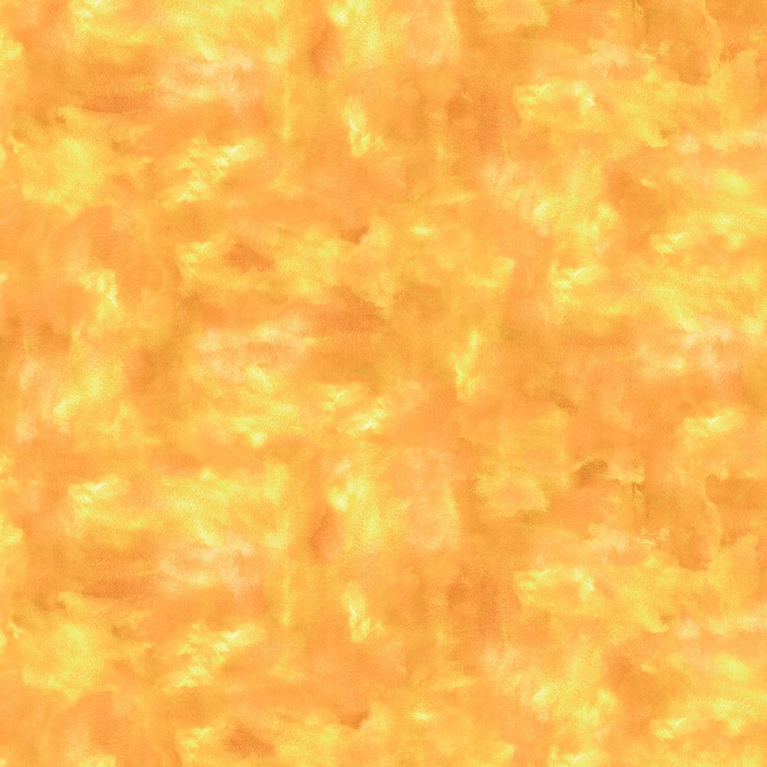 Watercolour Tones - Yellow | 108” Cotton (CSTW5929 - YO) - Sold in UNITS of 1/4 metre - Maple Leaf Quilting Company Ltd.