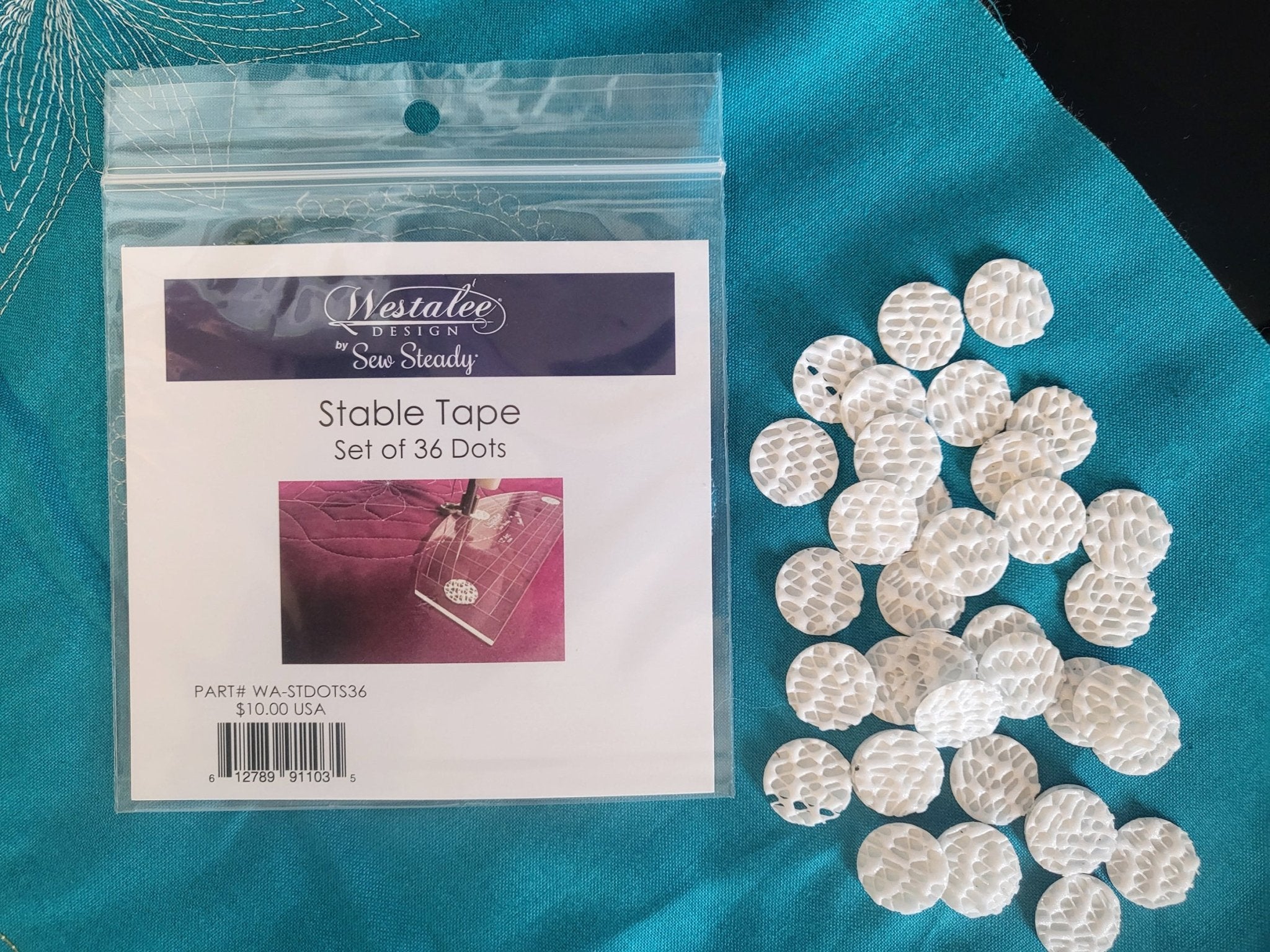 Westalee by Sew Steady - Stable Tape Dots - Maple Leaf Quilting Company Ltd.