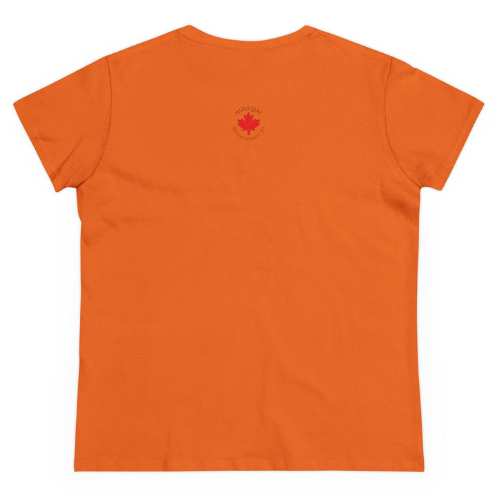 'When In Use... Do Not Approach' - Women's Midweight Cotton Tee | Funny Crafty Humor Shirt - Maple Leaf Quilting Company Ltd.