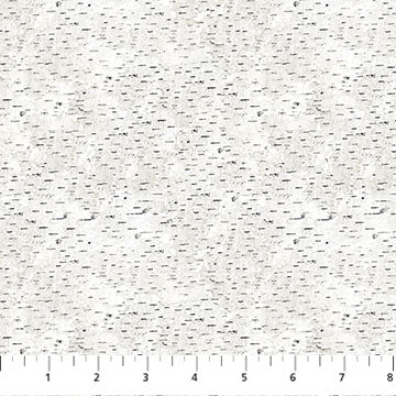 White Grey Birch Texture - Winter Woodland | 43/44" Cotton (28874 - 10) - Sold in UNITS of ¼ metre - Maple Leaf Quilting Company Ltd.