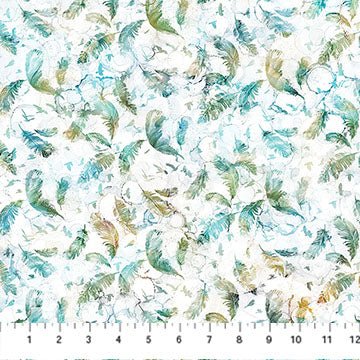 White Multi Feathers - Raven&