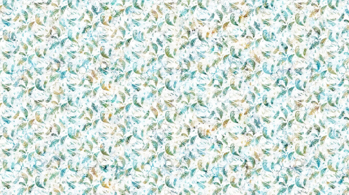 White Multi Feathers - Raven&