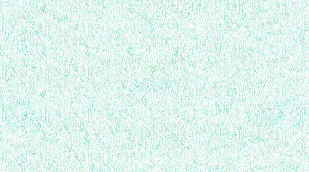 White/Turquoise Sea - Coral Reef | 43/44" Cotton (DP28882 - 10) - Sold in UNITS of ¼ metre - Maple Leaf Quilting Company Ltd.