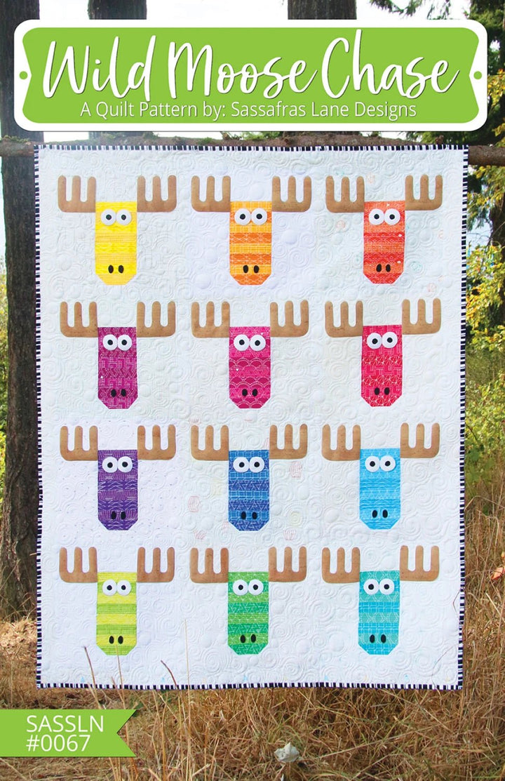 Wild Moose Chase (SASSLN0067) - Maple Leaf Quilting Company Ltd.