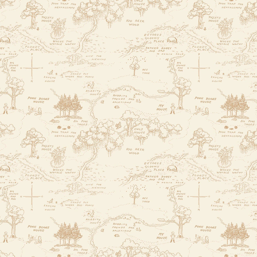 Winnie the Pooh | 1 Yard Cuts - Maple Leaf Quilting Company Ltd.