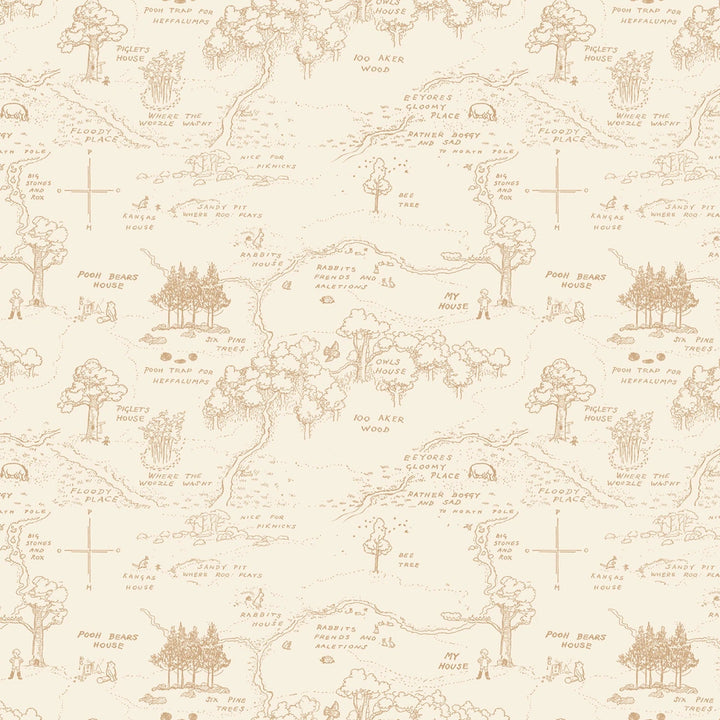 Winnie the Pooh | 1 Yard Cuts - Maple Leaf Quilting Company Ltd.