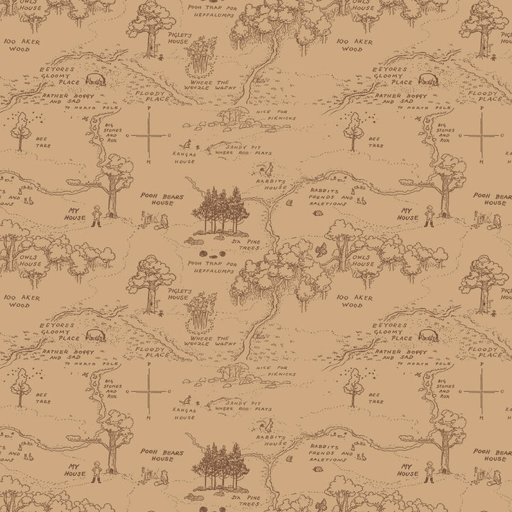 Winnie the Pooh | 1 Yard Cuts - Maple Leaf Quilting Company Ltd.