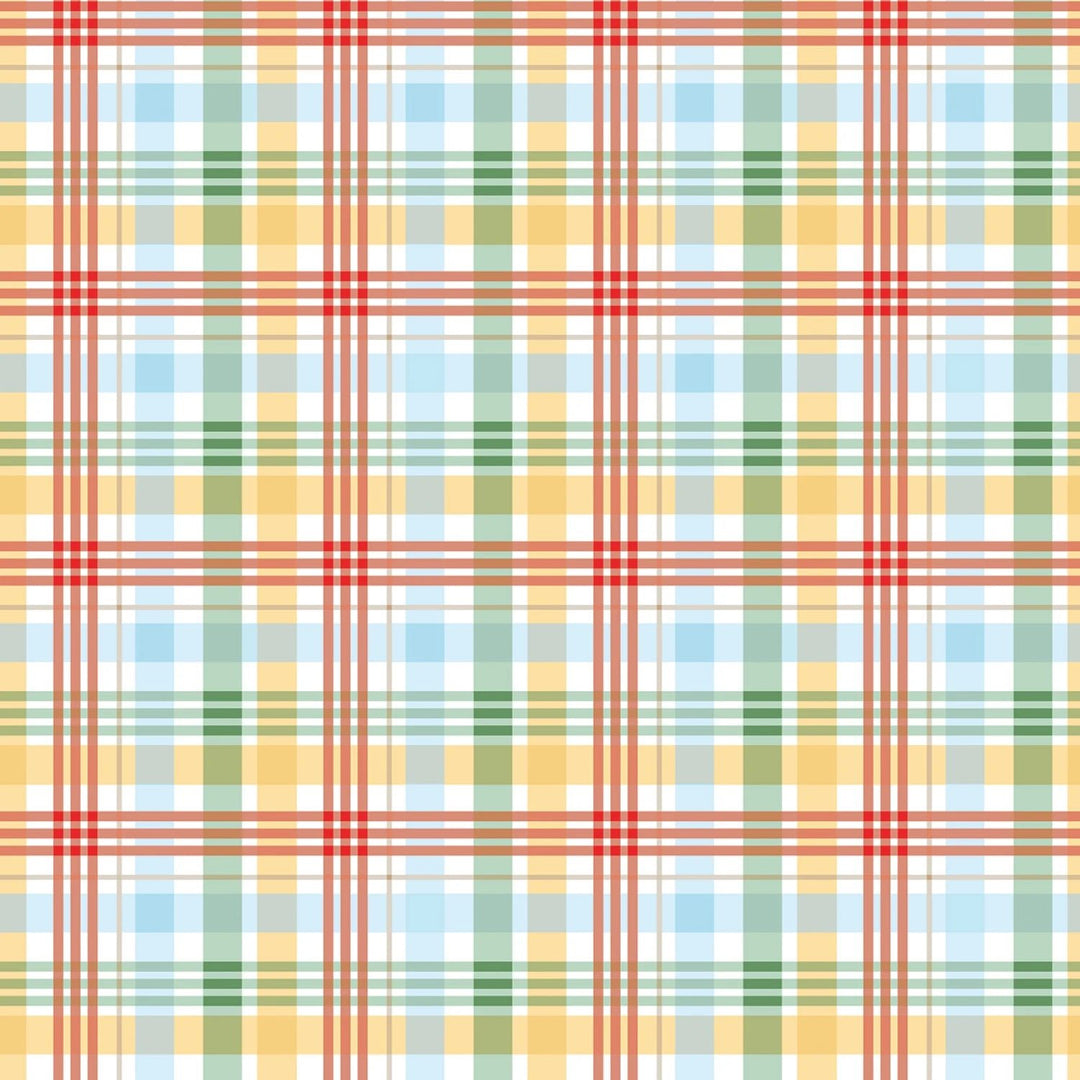 Winnie the Pooh - Multi Plaid | 43/44" Cotton (C17005R - MULTI) - Sold in UNITS of ¼ metre - Maple Leaf Quilting Company Ltd.