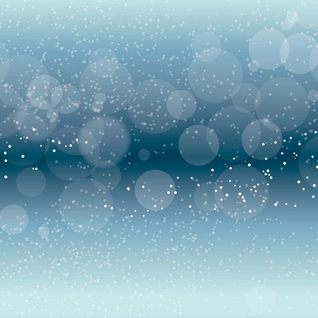 Winter Magic - Flurries Blue | 108” Cotton (WB16367 - BLUE) - Sold in UNITS of 1/4 metre - Maple Leaf Quilting Company Ltd.