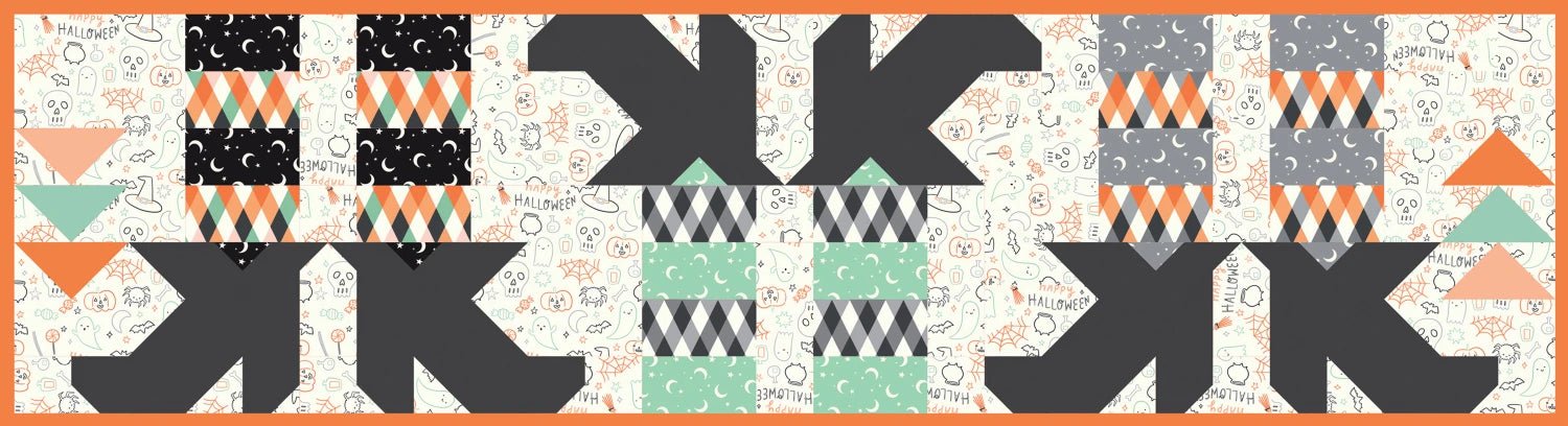 Witches Feet Table Runner Kit - Maple Leaf Quilting Company Ltd.