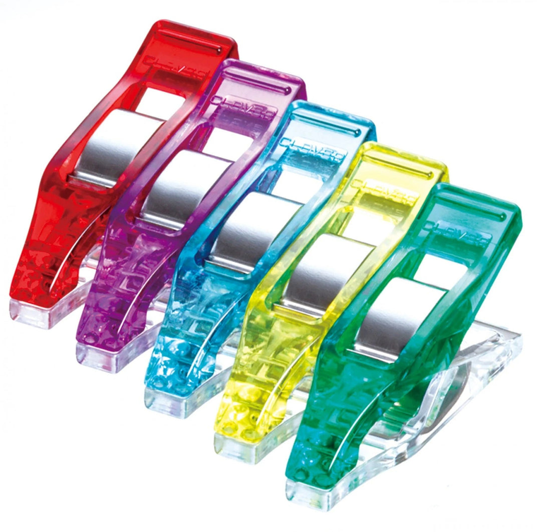 Wonder Clips - Mini Assorted Colours 50 pcs (3189CV) - Maple Leaf Quilting Company Ltd.