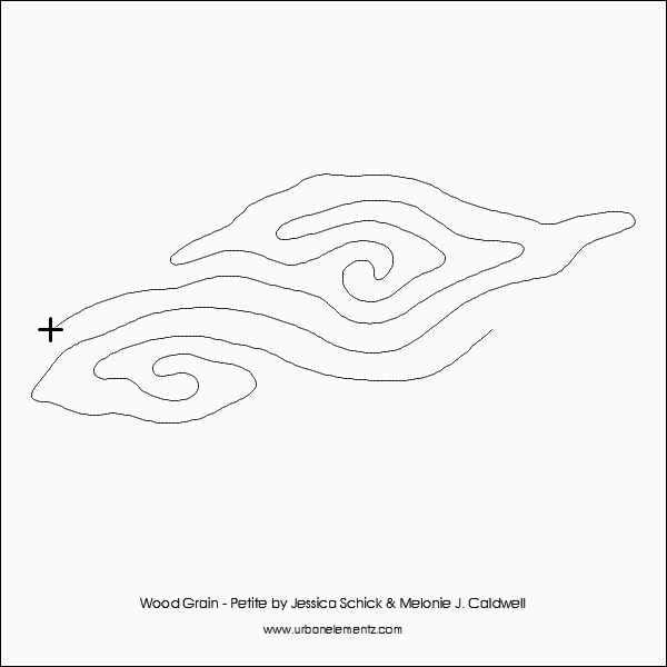 Wood Grain Petite – 6.5” Paper Pantograph