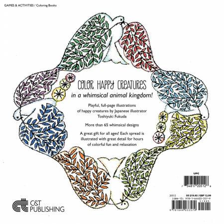"Woodland Kingdom" Colouring Book - Maple Leaf Quilting Company Ltd.