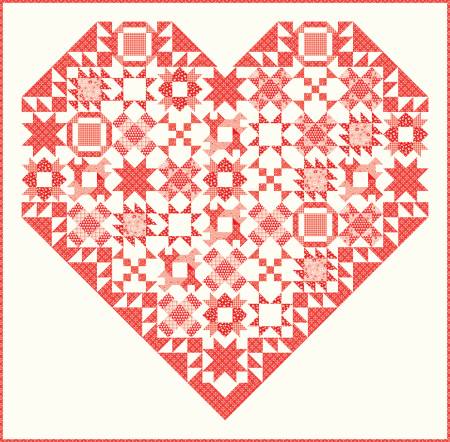 You & Me Endless Love Quilt Kit - Maple Leaf Quilting Company Ltd.