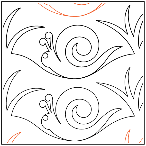 Zippy - 7” Paper Pantograph - Maple Leaf Quilting Company Ltd.