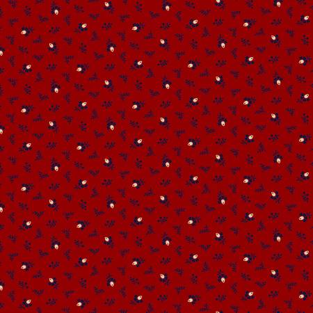 Red Coxcombo 108" Cotton (0997-0111) – Sold in UNITS of ¼ metre