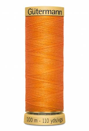 Gutermann Natural Cotton Thread 100m/109yds | Orange - 1720