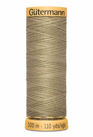 Gutermann Natural Cotton Thread 100m/109yds | Tan - 2410