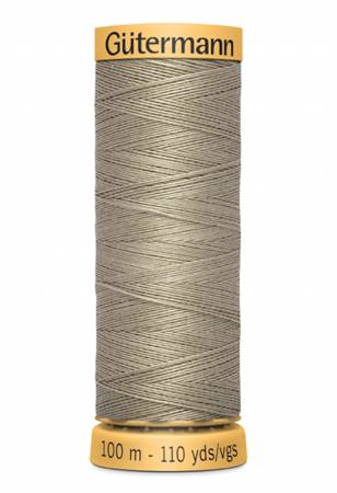 Gutermann Natural Cotton Thread 100m/109yds | Khaki - 2700