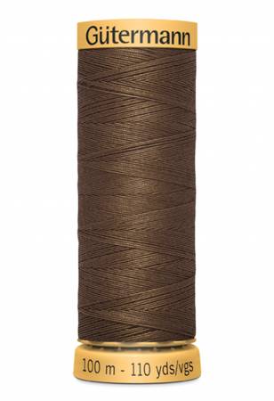 Gutermann Natural Cotton Thread 100m/109yds | Brown - 3060