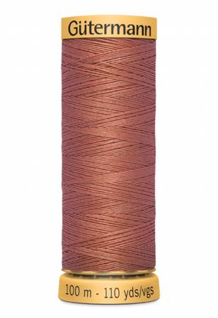 Gutermann Natural Cotton Thread 100m/109yds | Terracotta - 4850