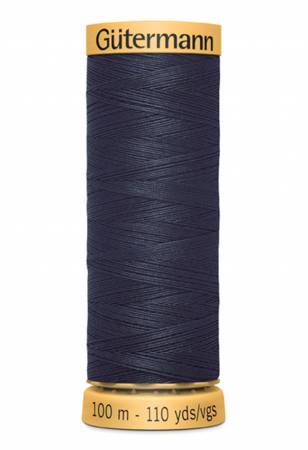 Gutermann Natural Cotton Thread 100m/109yds | Blue Black - 6210