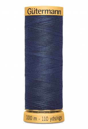 Gutermann Natural Cotton Thread 100m/109yds | Dark Navy - 6250