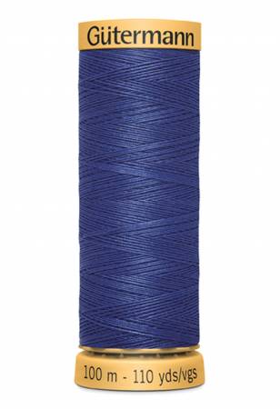 Gutermann Natural Cotton Thread 100m/109yds | Monaco Blue - 6410