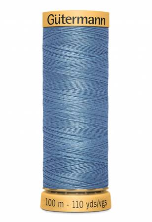 Gutermann Natural Cotton Thread 100m/109yds | Azure - 7315