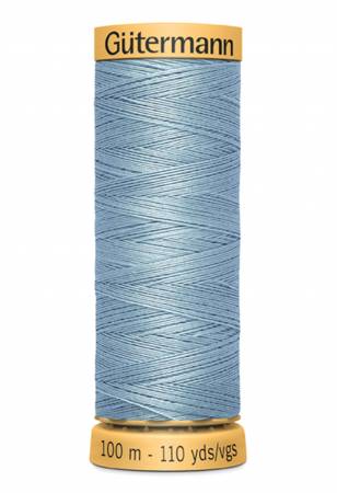 Gutermann Natural Cotton Thread 100m/109yds | Gulfstream Blue - 7490