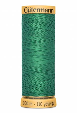 Gutermann Natural Cotton Thread 100m/109yds | Bright Green - 7830