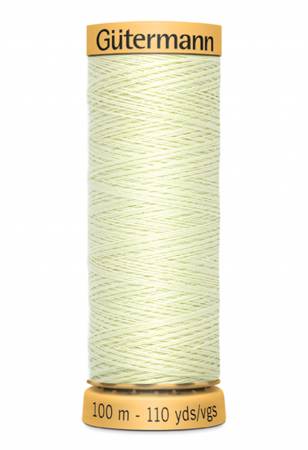 Gutermann Natural Cotton Thread 100m/109yds | Celery - 9020