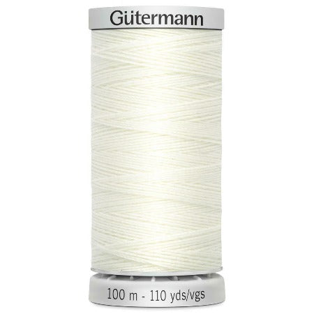 Gutermann Extra Strong Polyester All Purpose Thread 100m/110yds | Off White 299