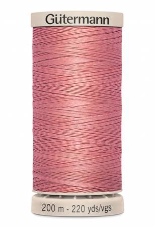 Gutermann Cotton Hand Quilting Thread 200m/219yds | Strawberry - 2346