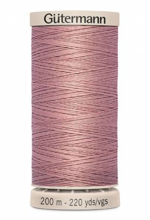 Gutermann Cotton Hand Quilting Thread 200m/219yds | Dusty Rose - 2626