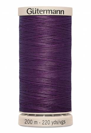 Gutermann Cotton Hand Quilting Thread 200m/219yds | Grape - 3832