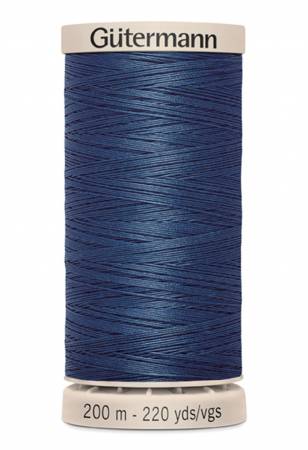 Gutermann Cotton Hand Quilting Thread 200m/219yds | Navy - 5322
