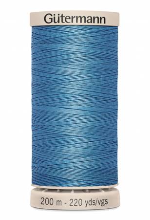 Gutermann Cotton Hand Quilting Thread 200m/219yds | Light Blue - 5725